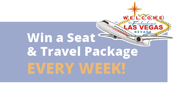 Win a Seat and Travel Package Every Week playing Free Poker